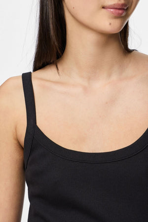 Gali dirželis viršuje - juoda