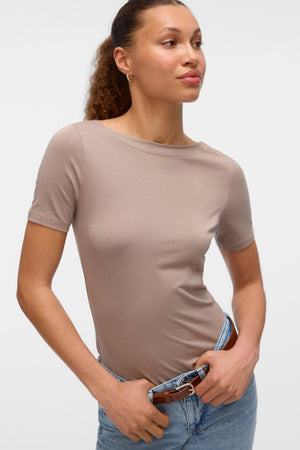 Panda Modal Top - Moon Rock