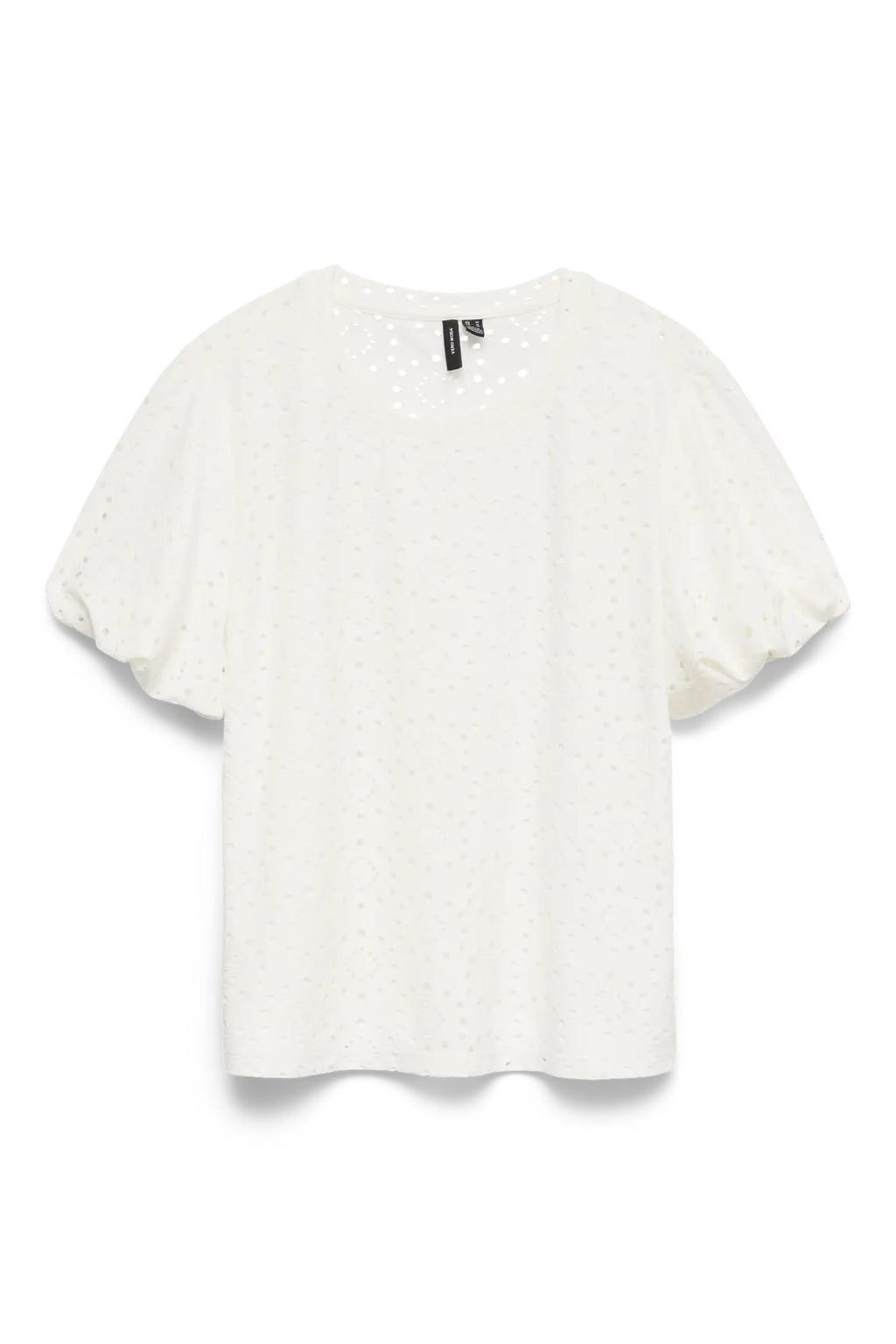 Tassa Balloon Sleeve Top - Snow White