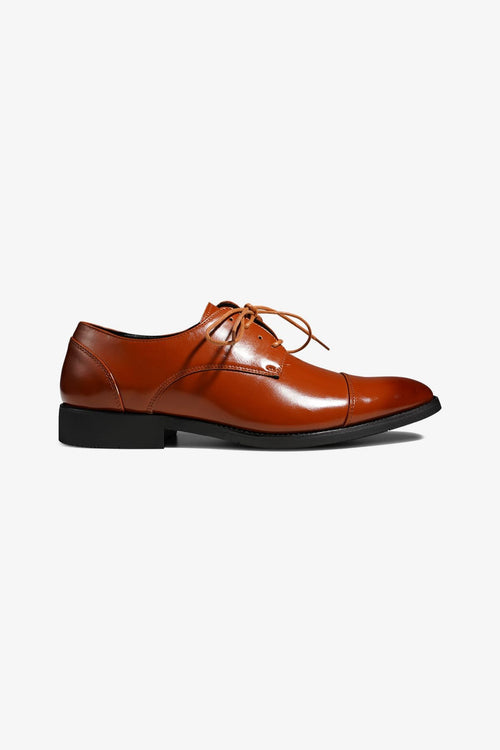 Derby Shoes - Brown - TeeShoppen Group™