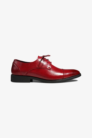 Derby Shoes - Red