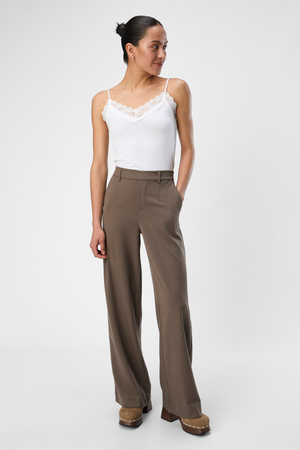 Lisa Wide Pant - Morel