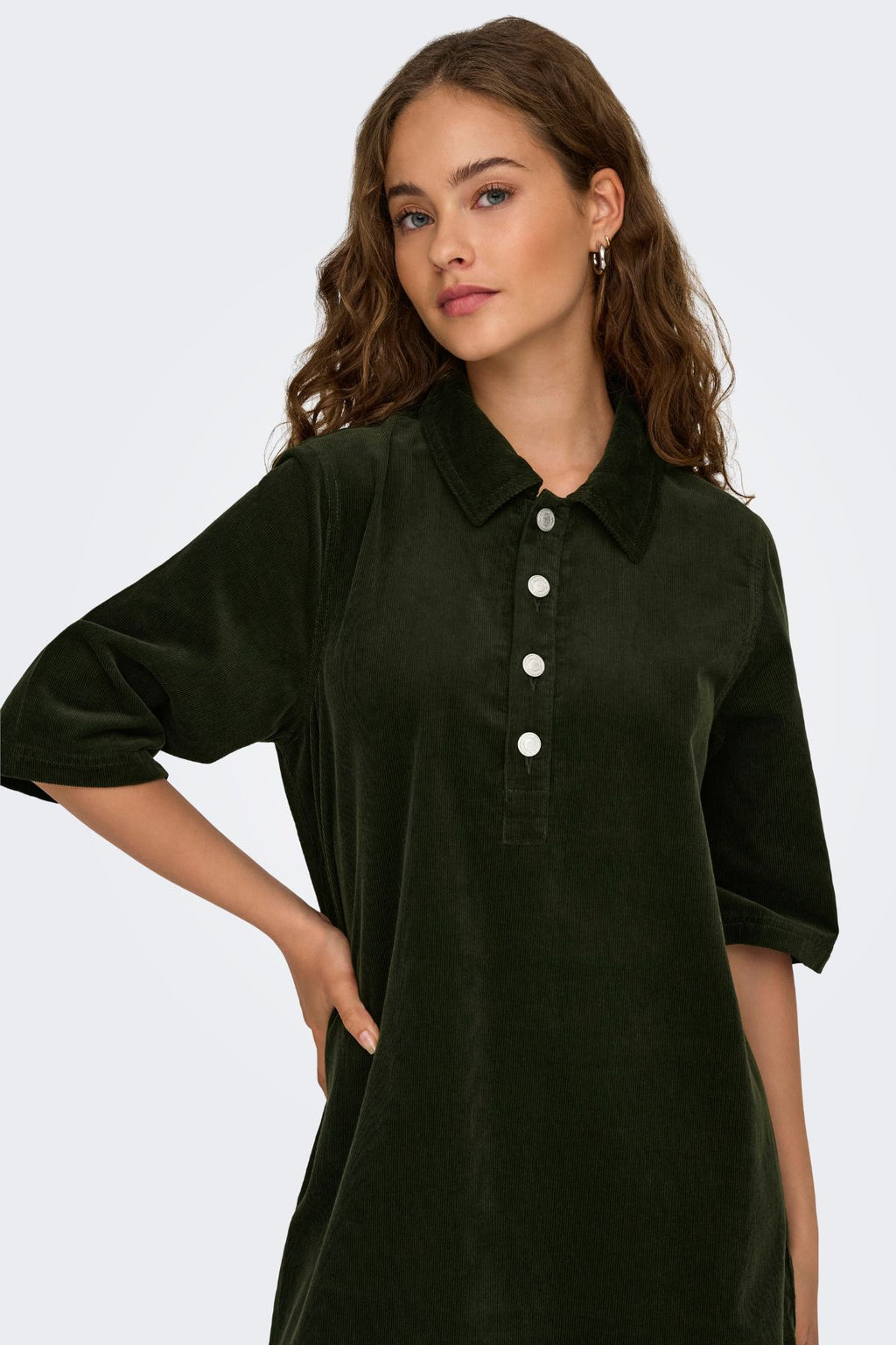 Nessa Cord Dress  - Rosin