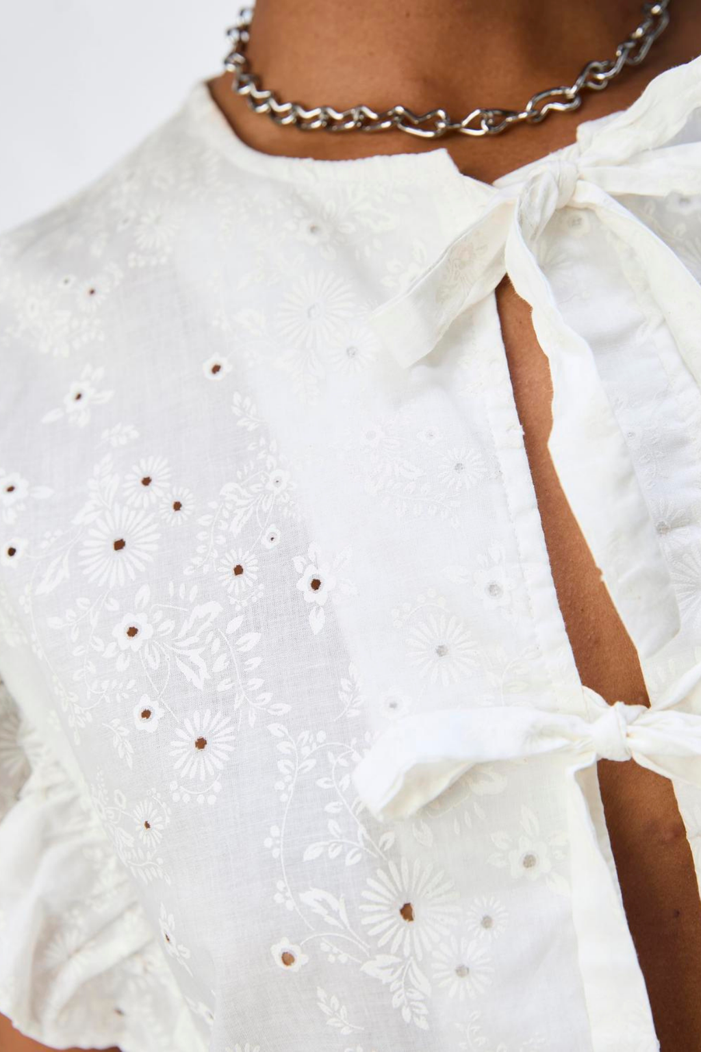 „Cilie Top“ - „Cloud Dancer“