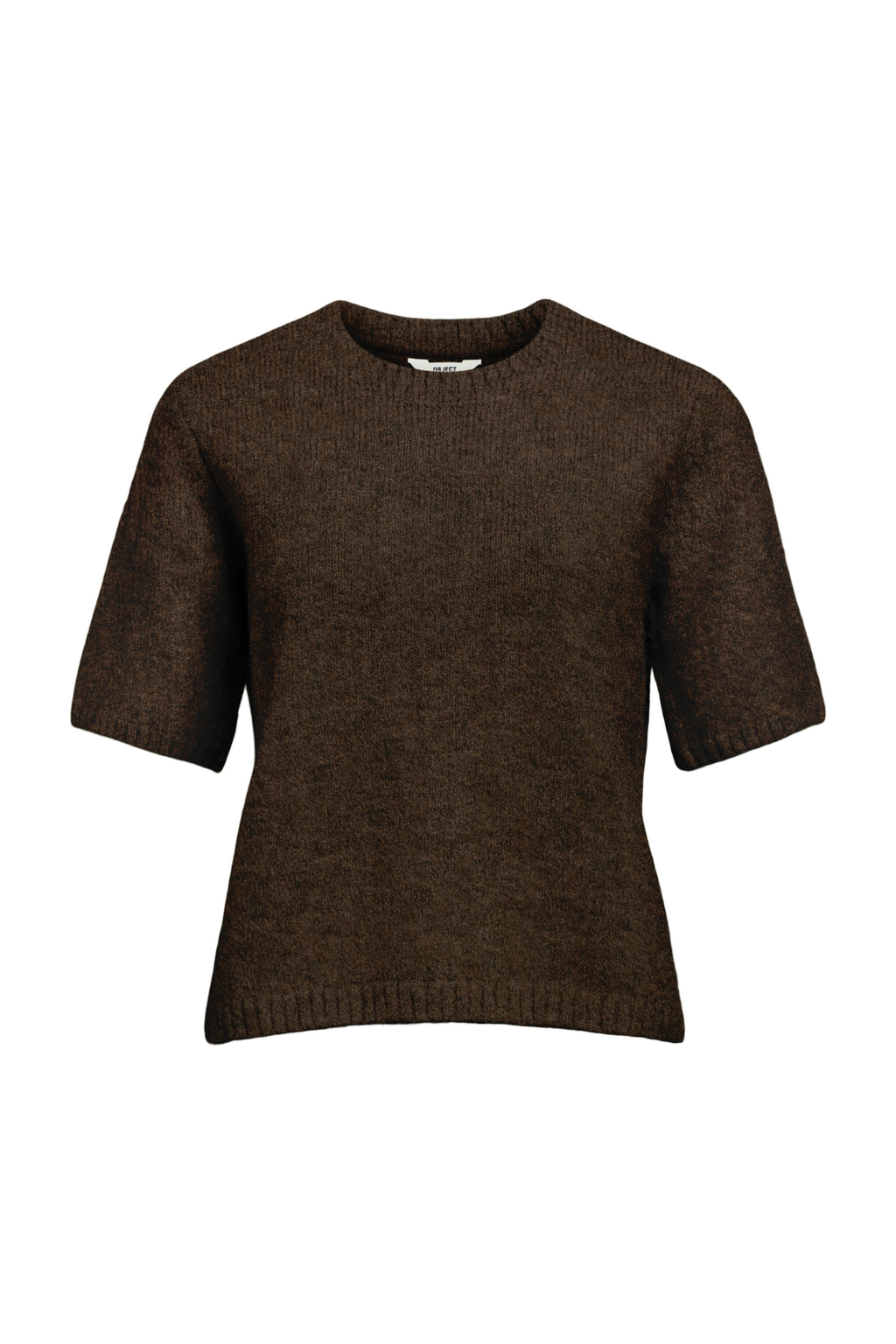 Aggia S/S Knit Pullover - Seal Brown