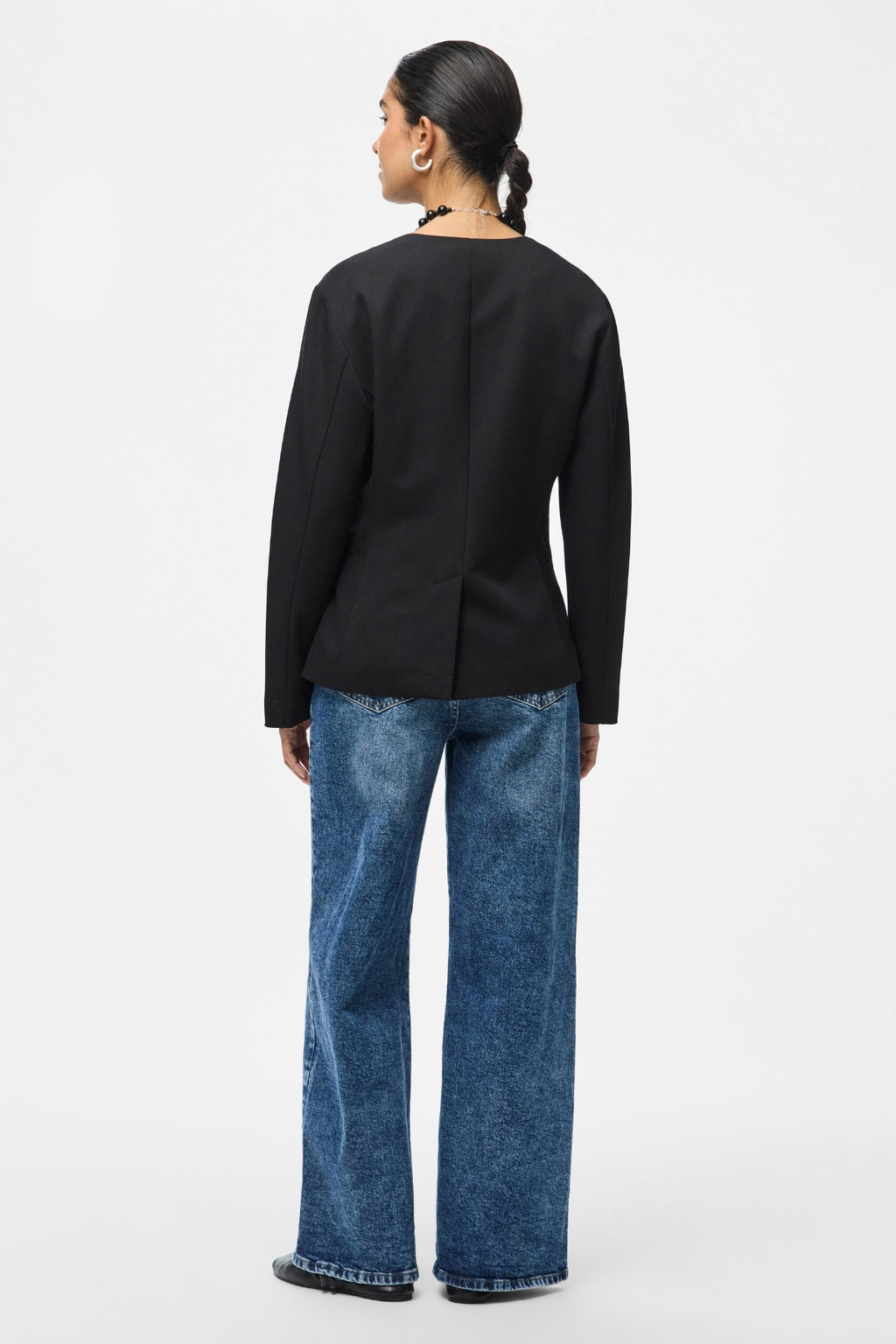 Kamil Fitted Blazer - Black