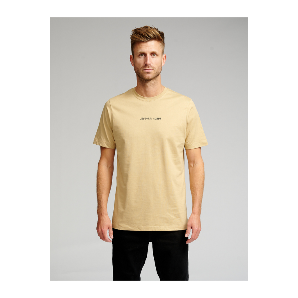 Organic Basic T-shirt - Beige