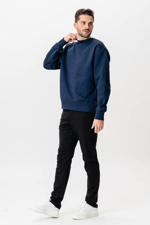 Heavy Crewneck - Navy