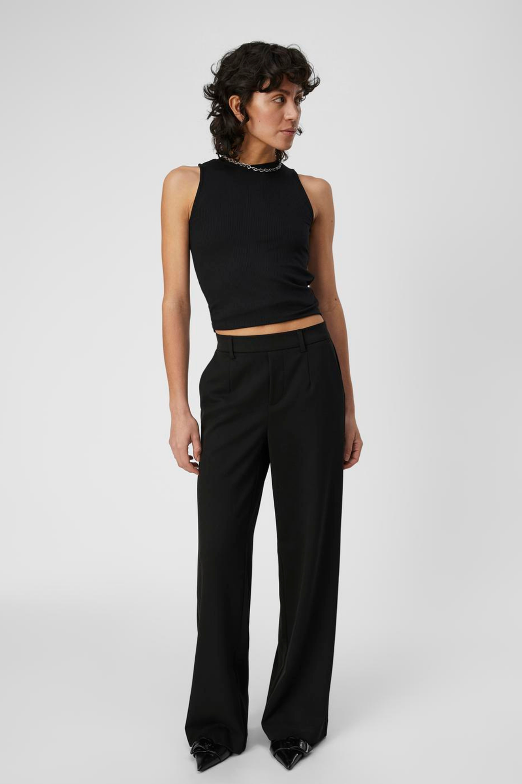 Liza platus Pants - juoda