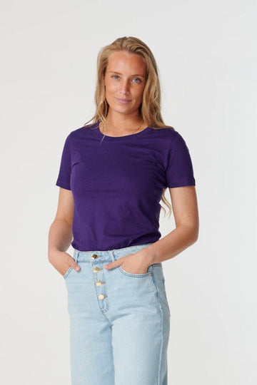 Fitted t-shirt – Purple