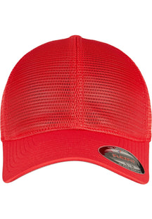 FLEXFIT 360 OMNIMESH CAP - Red