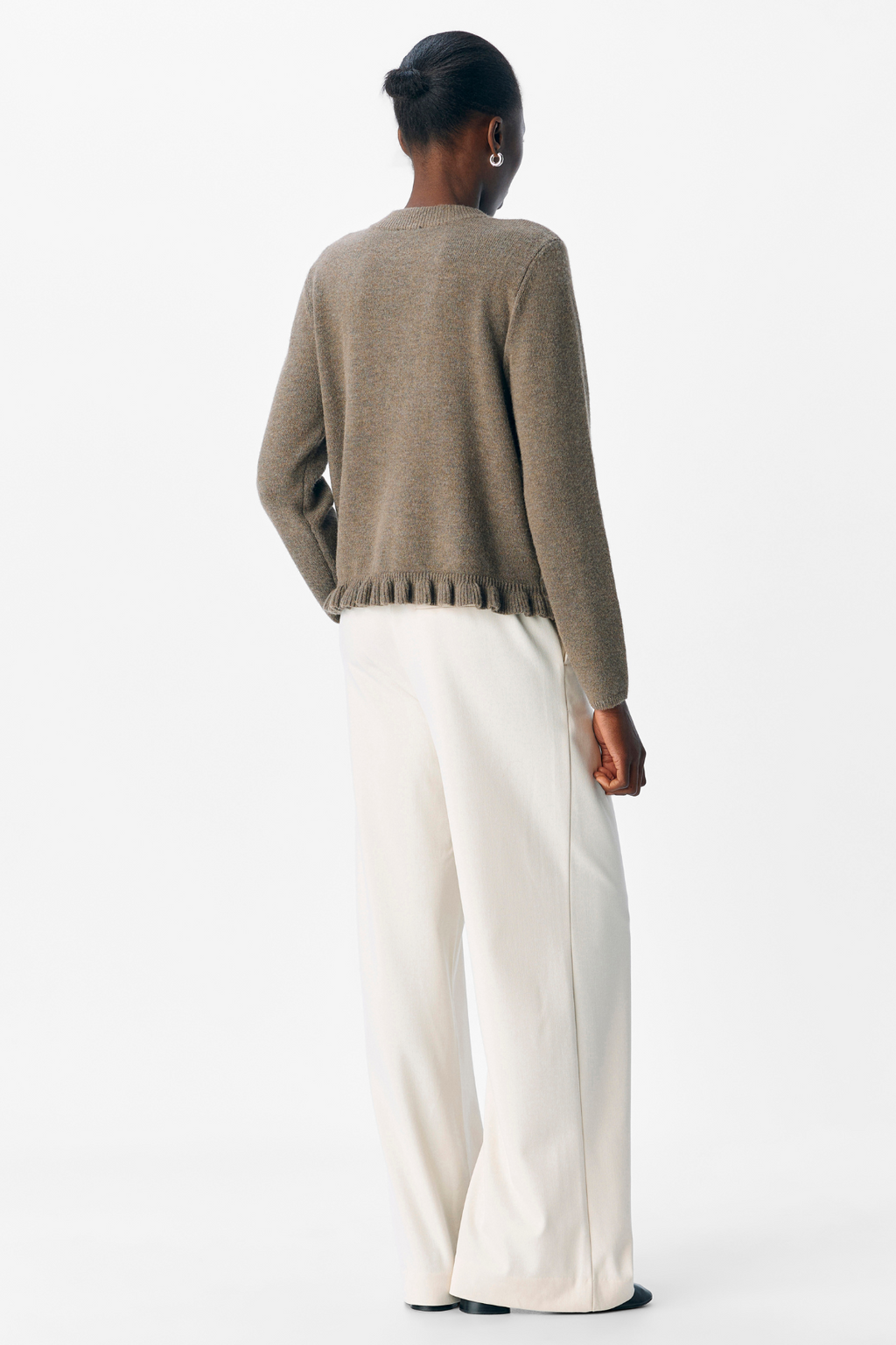 „Elva Knit Cardigan“ - Morel melange