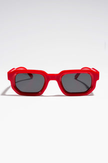 "Izzy" akiniai nuo saulės - raudoni/juodi