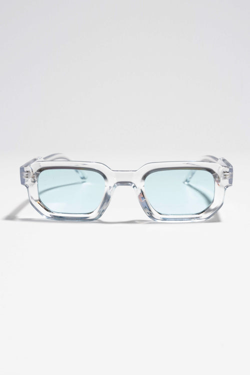 Izzy Sunglasses - Transparent/Blue - TeeShoppen Group™ - Accessories - TeeShoppen
