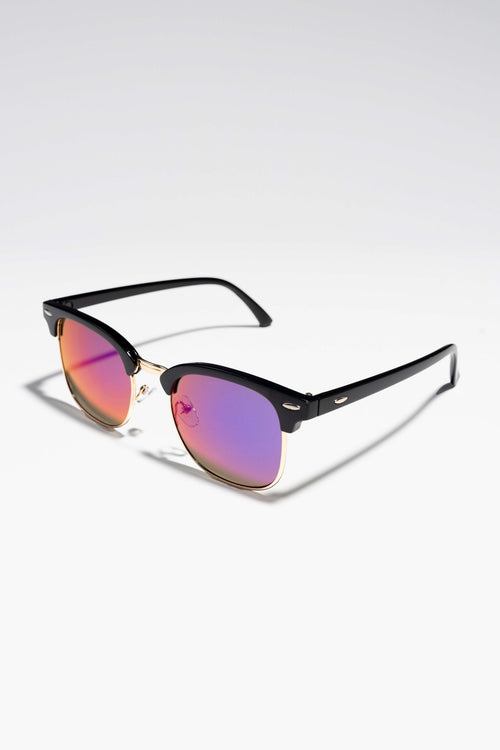 James Sunglasses - Gold/Purple - TeeShoppen Group™ - Accessories - TeeShoppen