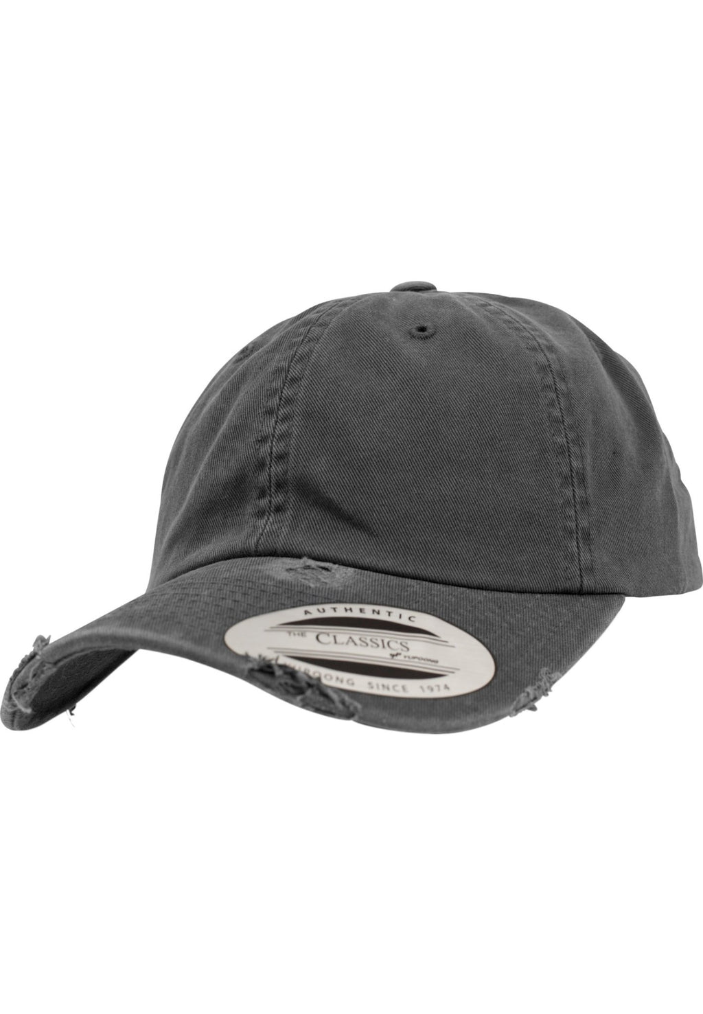 Low Profile Destroyed Cap - Dark Grey