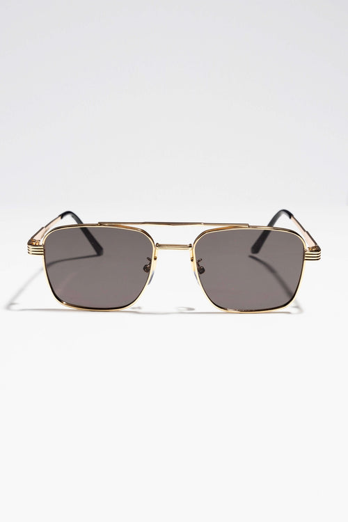 Mason Sunglasses - Gold/Black - TeeShoppen Group™ - Accessories - TeeShoppen