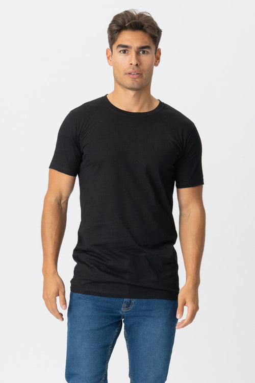 Muscle T-shirt - Black (FS) - TeeShoppen Group™