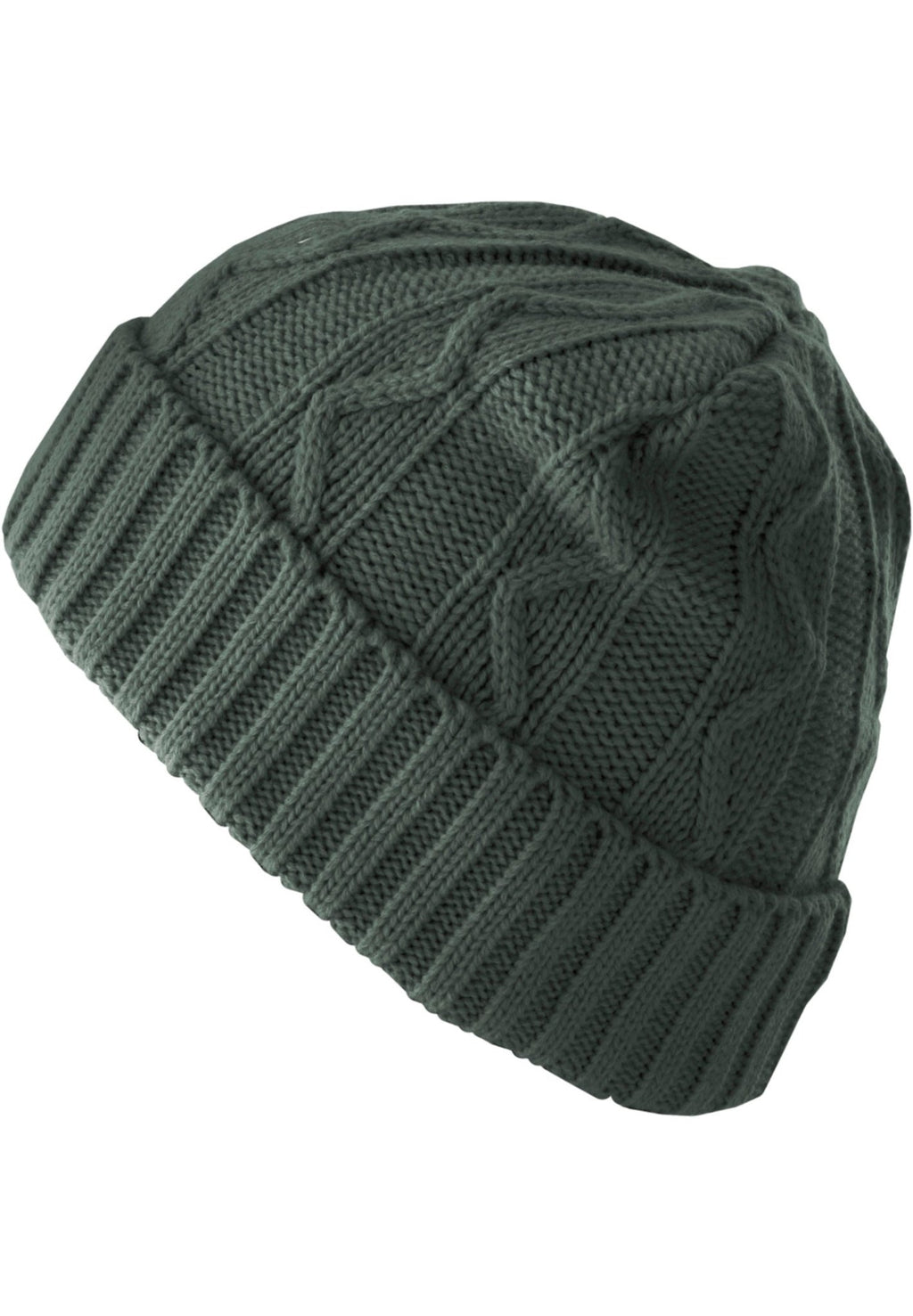 Next Beanie Cable Flap - Charcoal