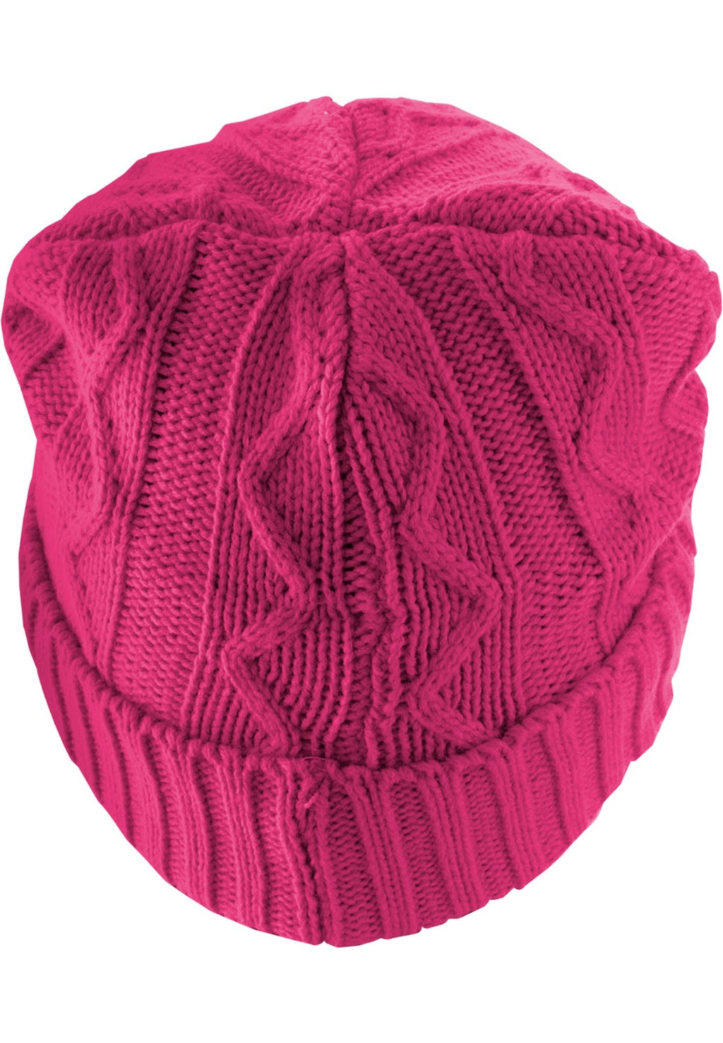 Kitas Kepurė "Beanie Cable Flap" - Magenta