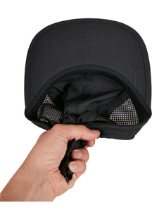 Nylon Snapback - Black