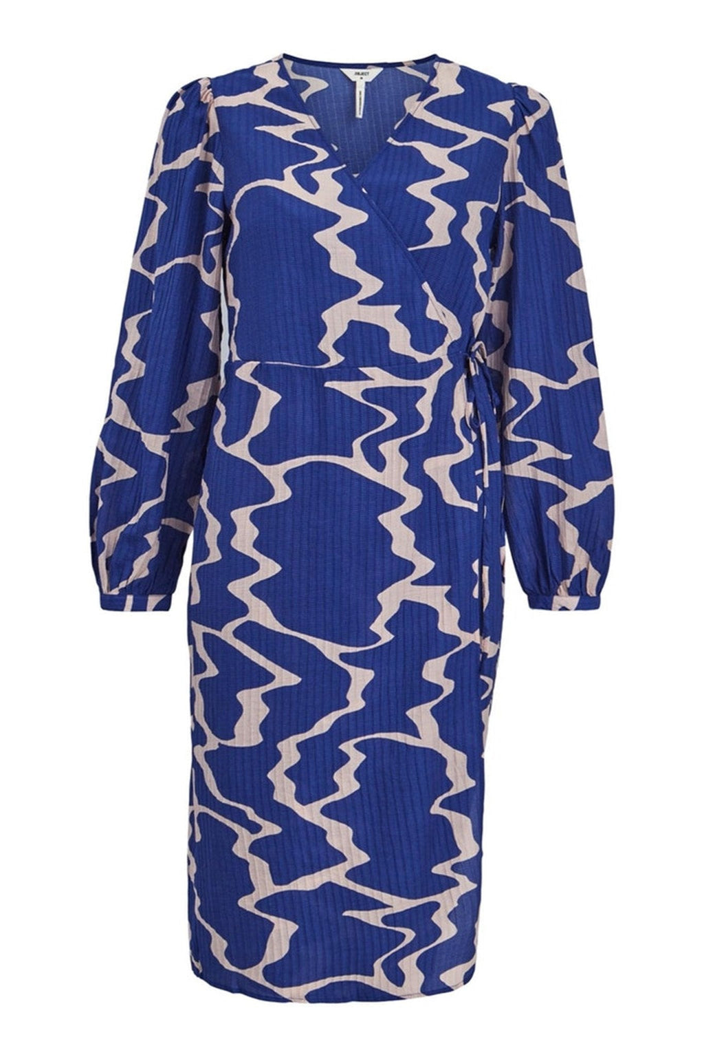 Vanja Wrap Kjole - Clematis Blue