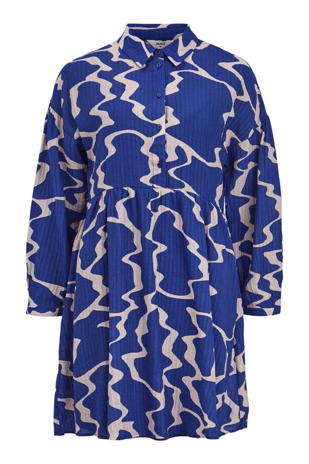 Vanja mini kjole - clematis mėlyna spalva