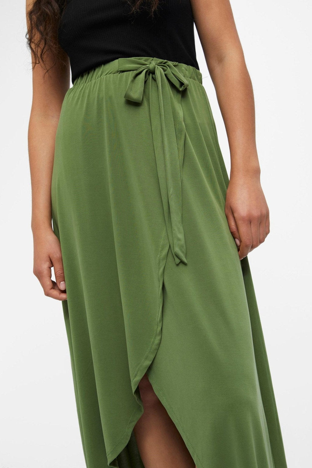 Jannie Maxi Skirt - Vineyard Green
