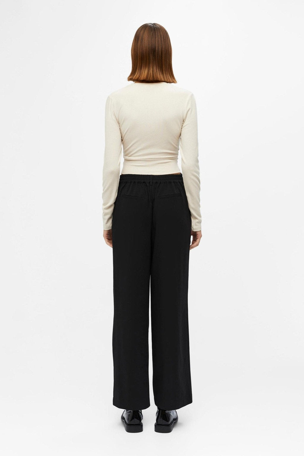 Jamie Cropped Top - Sandshell