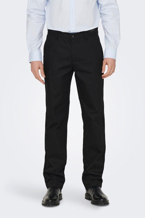 Edge Chino Bukser - Sort