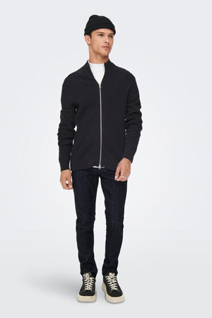 Loom Slim Raw Jeans - mėlynas džinsinis audinys