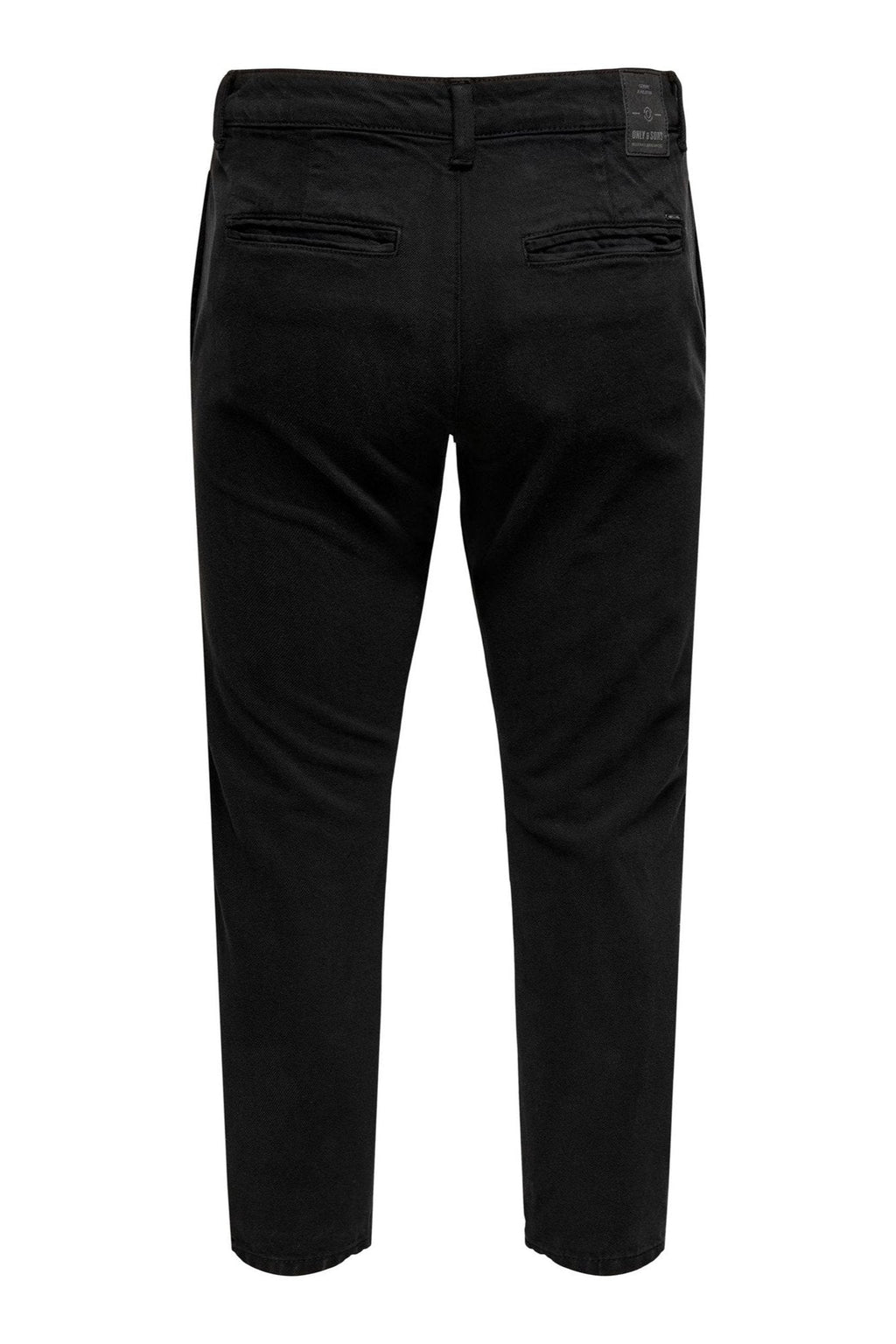 Avi Beam Chino Twill Pants - juoda
