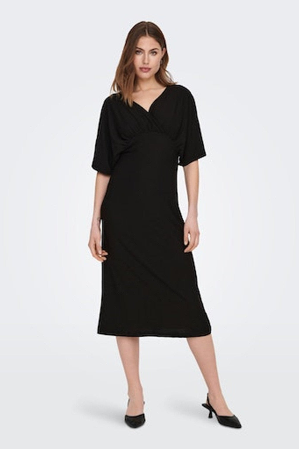 Elsa Maxi Kjole - Sort