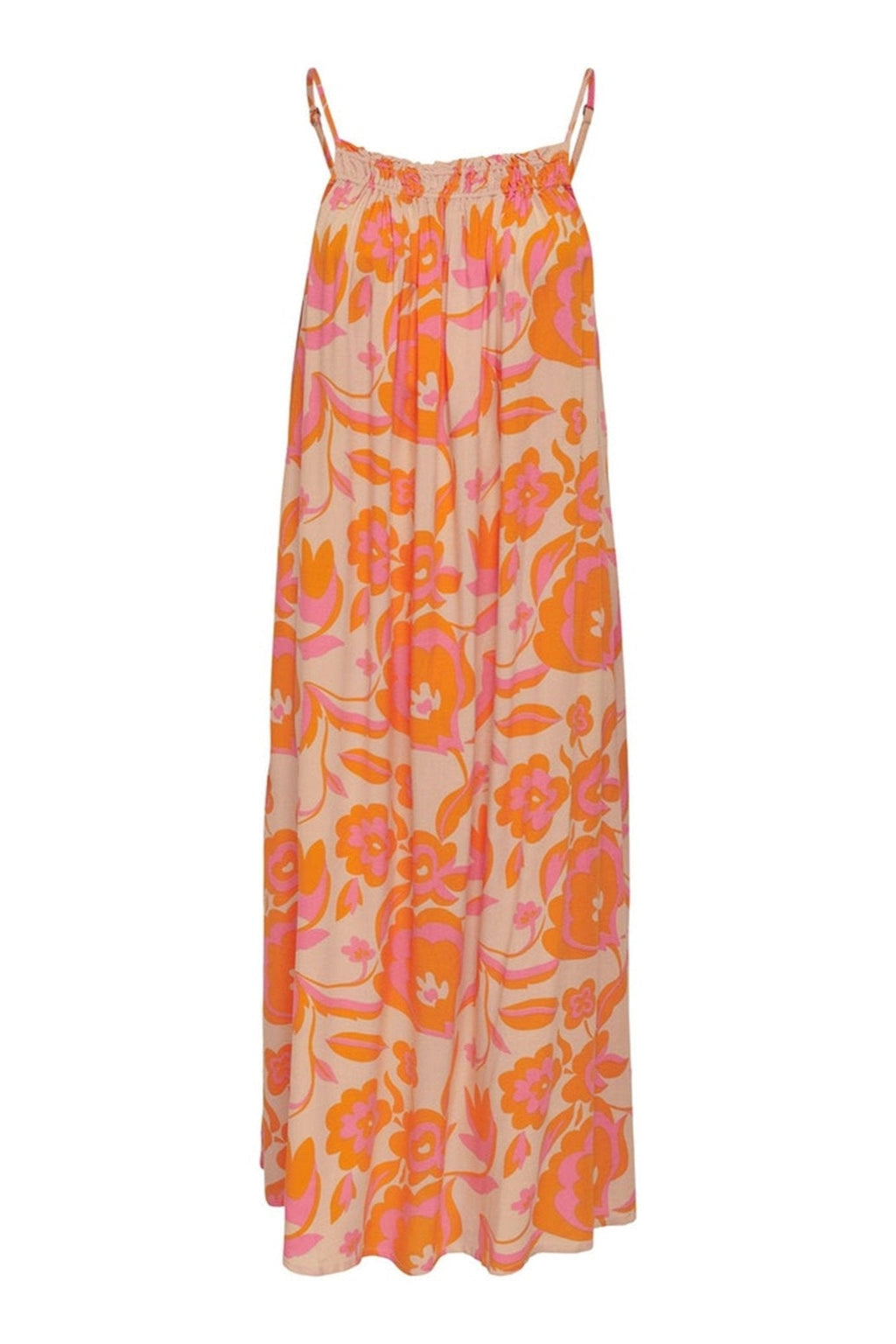 Demi midi suknelė - eggnog