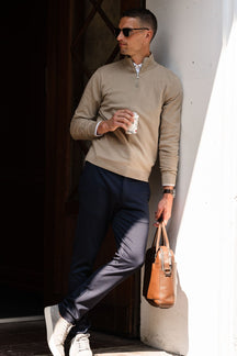 Outfit 4 - Half Zip Knit