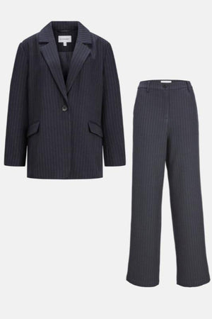 Oversized Suit (Navy Pinstripe) - Package Deal (V.I.P)