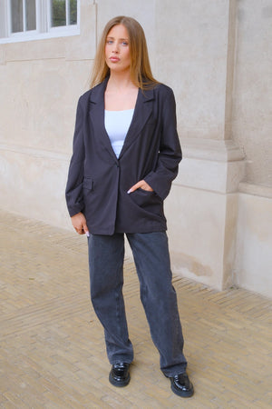 Oversized Blazer - Black