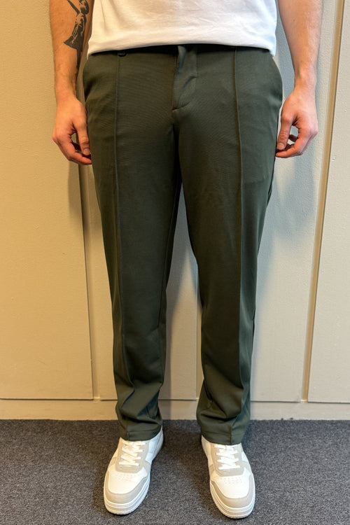 Performance Pants Loose Fit - Dark Olive - TeeShoppen Group™