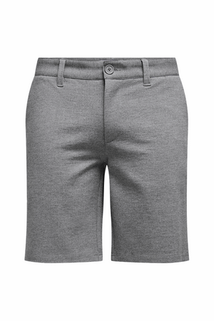Chino Shorts - Pilka melange