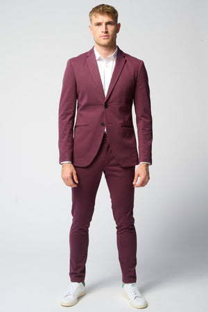 Performance Suit™️ (Burgundy) + Performance Shirt - Package Deal (V.I.P)