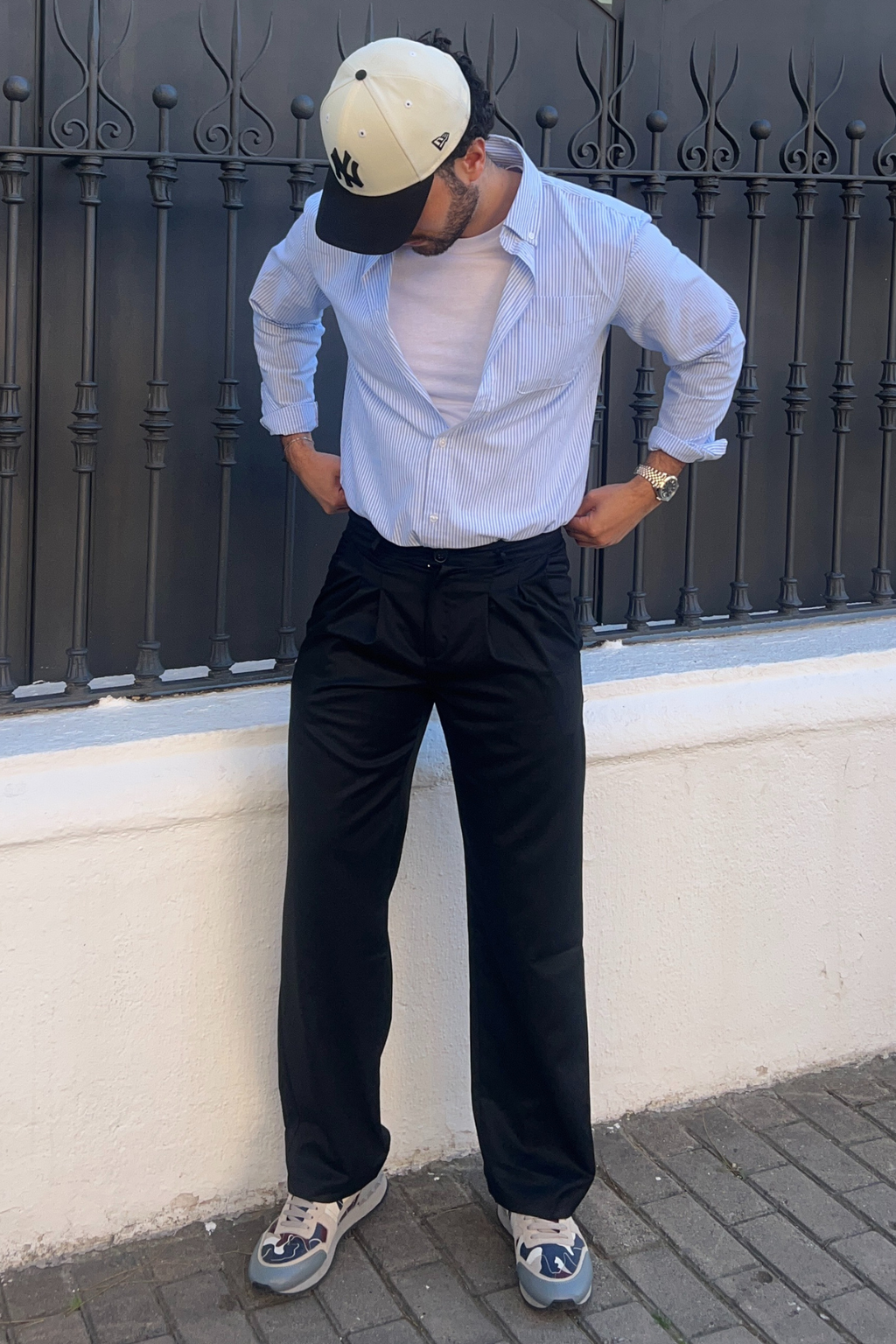 Performance Pants Wide Tinka - juoda