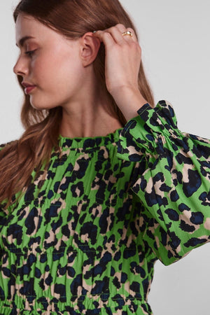 Meline Bluse - žolė žalia