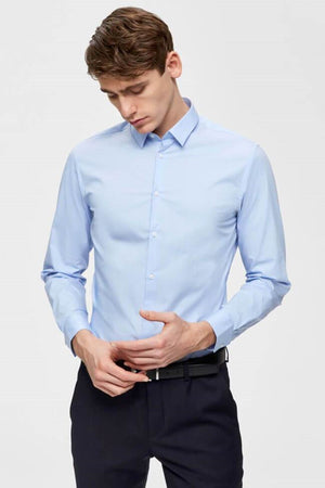 Preston Shirt Slim fit - Light blue