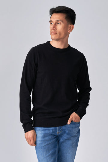 Pullover Roundneck - Black