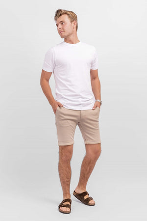 Chino Shorts - smėlio spalvos