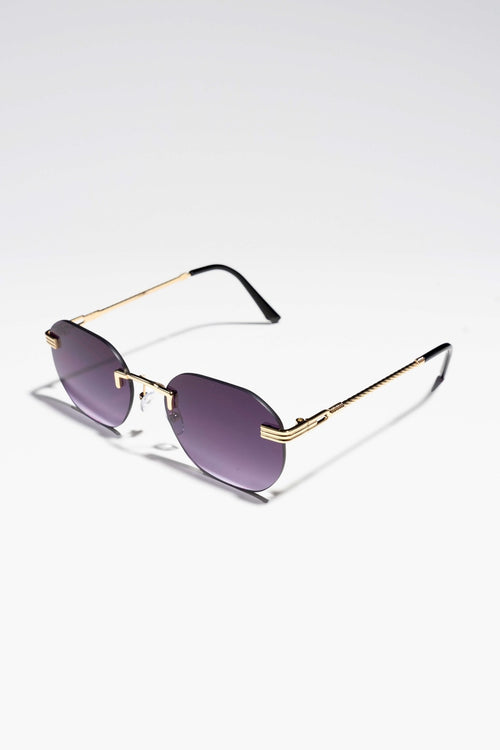Rio Sunglasses - Gold/Black - TeeShoppen Group™ - Accessories - TeeShoppen