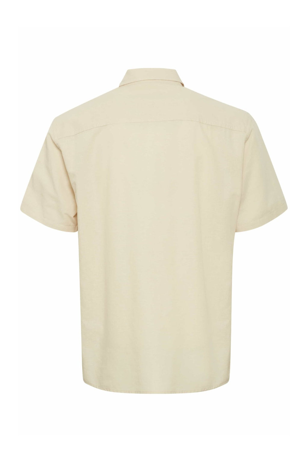 Lininiai marškiniai trumpomis rankovėmis - Oyster Gray