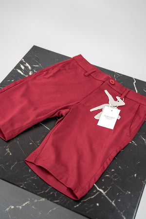 Chino Shorts - Burgundija