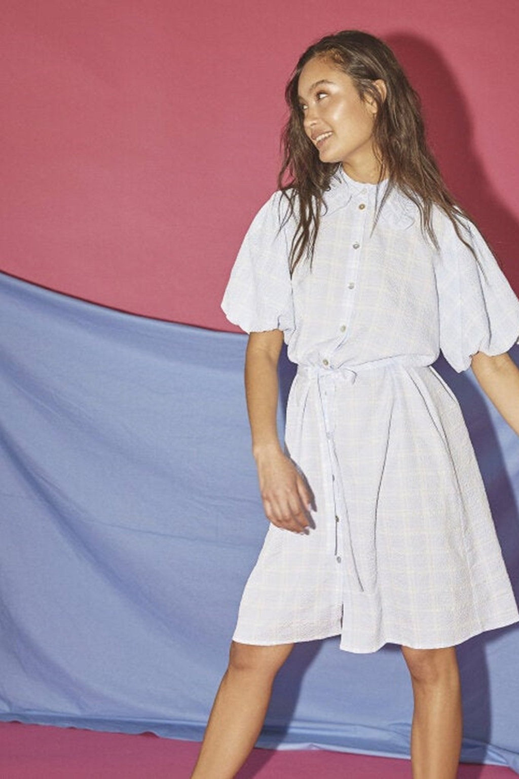 Meta dress - Light Blue