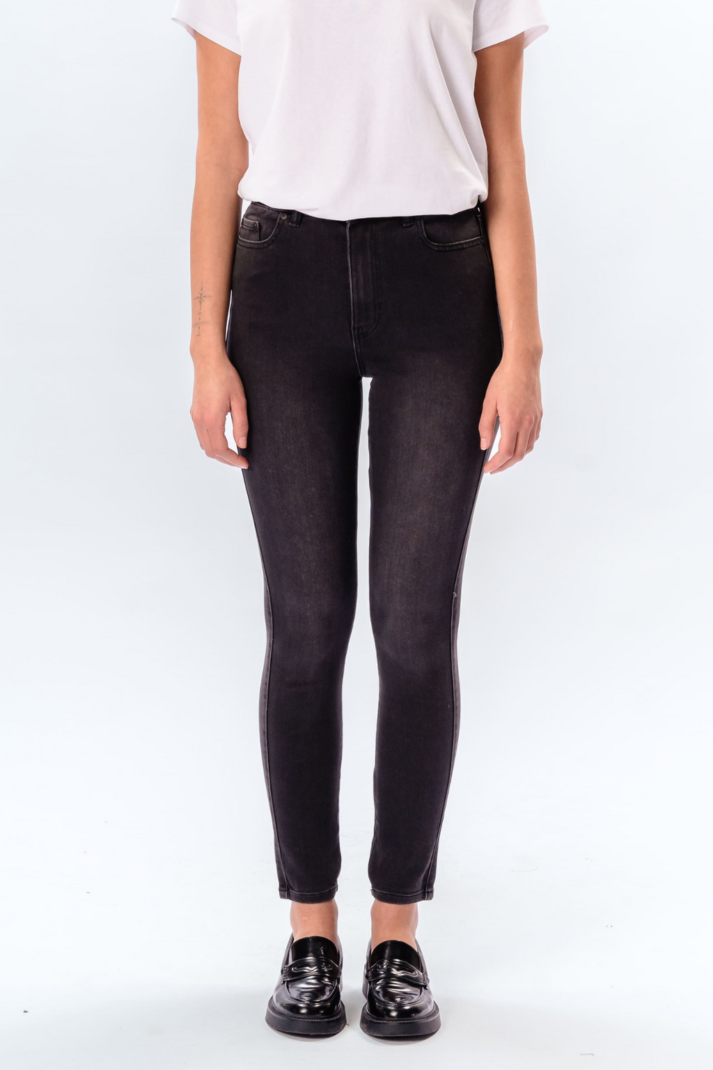 The Original Performance Skinny Jeans - Washed Black Denim